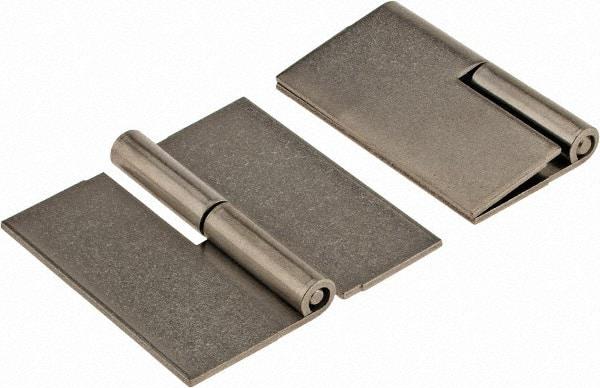 Made in USA - 2-1/2" Wide x 0.075" Thick, Slip Joint Hinge - Stainless Steel, Plain Finish - All Tool & Supply