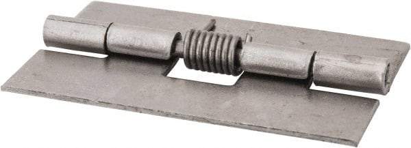 Value Collection - 1-1/4" Long x 3/4" Wide x 0.025" Thick, Spring Hinge - Steel, Plain Finish - All Tool & Supply