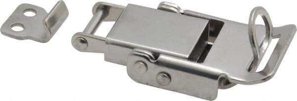 Value Collection - 2.91" Long x 1.13" Wide, Padlockable Latch - Stainless Steel, with Polished Finish - All Tool & Supply