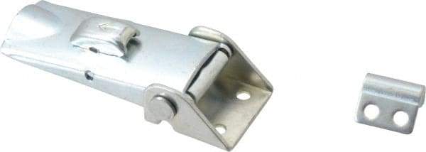 Value Collection - 3.04" Long x 0.63" Wide, 1051 Series Latch - Steel, with Zinc Finish - All Tool & Supply