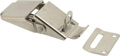 Value Collection - 3.24" Long x 1.22" Wide, Padlockable Latch - 316 Stainless Steel, with Polished Finish - All Tool & Supply