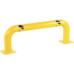 Vestil - 48" Long x 16" High, Steel Rack Guard - Low Profile, 4-1/2" Pipe - All Tool & Supply