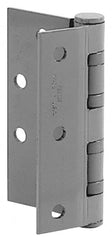 Stanley - 4-1/2" Long x 4-1/2" Wide Steel Half Mortise Commercial Hinge - All Tool & Supply