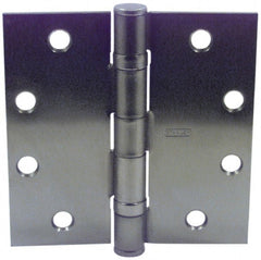 Stanley - 4-1/2" Long x 4-1/2" Wide Steel Full Surface Commercial Hinge - All Tool & Supply