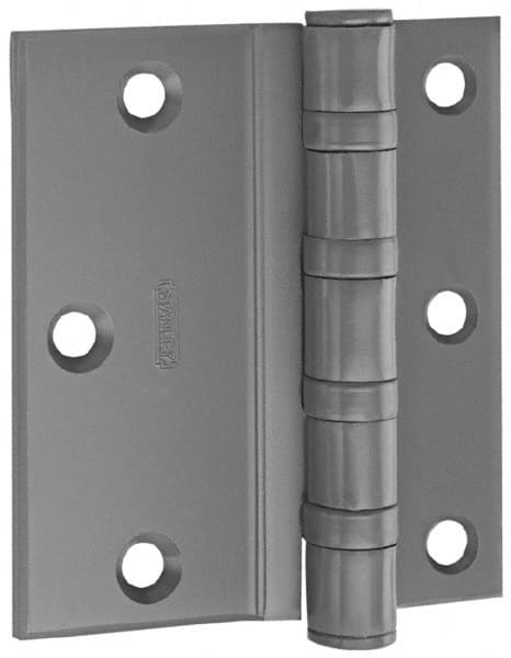 Stanley - 4-1/2" Long x 4-1/2" Wide Steel Full Surface Commercial Hinge - All Tool & Supply