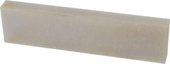 Made in USA - 4" Long x 1" Wide x 3/8" Thick, Novaculite Sharpening Stone - Rectangle - All Tool & Supply