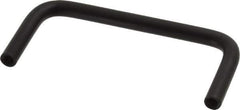 Electro Hardware - Round Handle - Black Coated, Aluminum, 3" Center to Center - All Tool & Supply