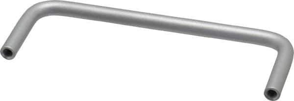 Electro Hardware - Round Handle - Plain, Aluminum, 4" Center to Center - All Tool & Supply