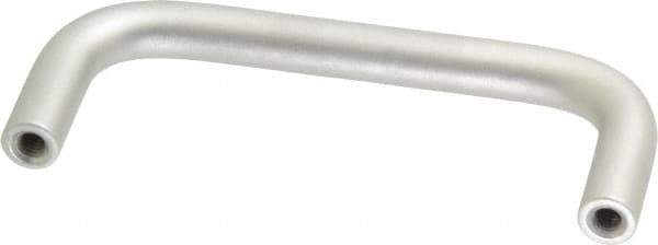 Electro Hardware - 8-32 Internal Thread, 5/16" Handle Diam, Plain Aluminum Drawer Pull - 3" Center to Center - All Tool & Supply