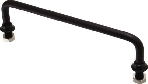 Electro Hardware - Round Handle - Black Coated, Aluminum, 6" Center to Center - All Tool & Supply