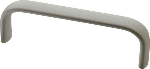 Electro Hardware - 1-1/2" High Oval Handle - Clear Anodized, Aluminum, 4-9/16" Center to Center - All Tool & Supply