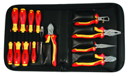 INSULATED PLIERS/SLIMLINE 14 PC SET - All Tool & Supply