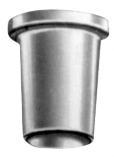 Made in USA - 3/8" Tube OD, Acetal/Celcon Plastic Compression Tube Insert - 220°F Max - All Tool & Supply