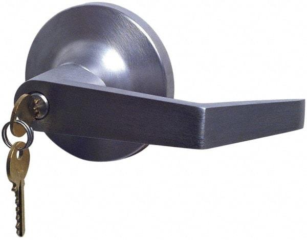 Yale - Fire Rated, Passage Lever Lock with 3-1/2" Rose - Chrome (26D) Finish, Grade 1 - All Tool & Supply