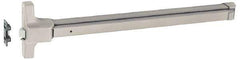 Yale - 36" Long Panic Rated, Series 7100 Exit Device Flatbar - Brushed Stainless (32D), Grade 1 - All Tool & Supply