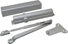 Norton Door Closers - Push & Pull Side Mount, Multi Size Closer Power Operated Damper - Aluminum Finish - All Tool & Supply