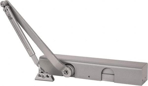 Norton Door Closers - Push & Pull Side Mount, Multi Size Closer Power Operated Damper - Aluminum Finish - All Tool & Supply