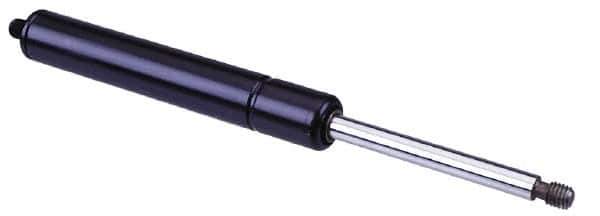 Made in USA - 0.32" Rod Diam, 0.87" Tube Diam, Hydraulic Dampers - Extension, 12.24" Extended Length, 4" Stroke Length, Threaded End - All Tool & Supply