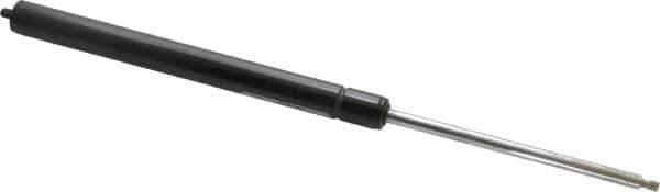 Value Collection - 0.32" Rod Diam, 0.75" Tube Diam, 20 Lb Capacity, Fixed Force Gas Spring - 15.25" Extended Length, 5" Stroke Length, Threaded End, Black Nitride Piston - All Tool & Supply