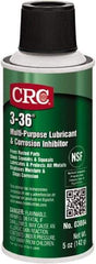 CRC - 6 oz Aerosol Can Lubricant - Clear Blue-Green, -50°F to 250°F, Food Grade - All Tool & Supply