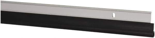 Pemko - 36" Long x 1-1/4" Wide, Head & Jamb Weatherstripping - Clear Anodized Aluminum Finish - All Tool & Supply