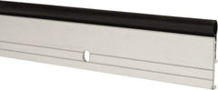 Pemko - 48" Long x 1-1/4" Wide, Head & Jamb Weatherstripping - Clear Anodized Aluminum Finish - All Tool & Supply