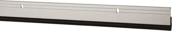 Pemko - 72" Long x 1-1/4" Wide, Head & Jamb Weatherstripping - Clear Anodized Aluminum Finish - All Tool & Supply