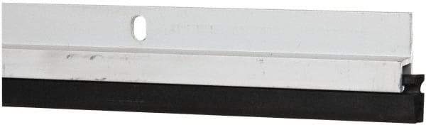 Pemko - 36" Long x 1-1/16" Wide, Heavy-Duty Head & Jamb Weatherstripping - Clear Anodized Aluminum Finish - All Tool & Supply