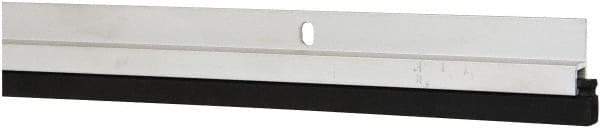 Pemko - 48" Long x 1-1/16" Wide, Heavy-Duty Head & Jamb Weatherstripping - Clear Anodized Aluminum Finish - All Tool & Supply