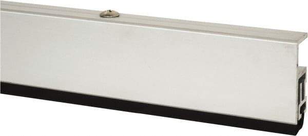 Pemko - 84" Long x 1-3/4" Wide, Adjustable Head & Jamb Weatherstripping - Clear Anodized Aluminum Finish - All Tool & Supply