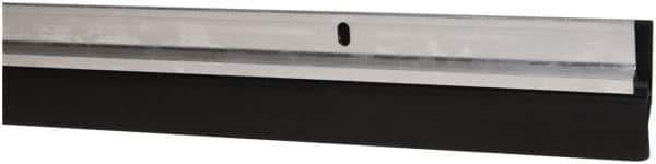 Pemko - Door Bottom Sweep with Triple Seal - Vinyl, 1-3/4" High, Mill Finish Aluminum Coated - All Tool & Supply