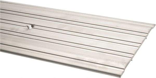 Pemko - 48" Long x 5" Wide x 1/4" High, Saddle Threshold - Mill Finish Aluminum - All Tool & Supply