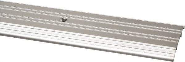 Pemko - 72" Long x 4" Wide x 1/2" High, Saddle Threshold - Mill Finish Aluminum - All Tool & Supply