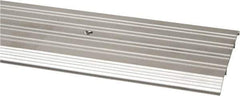 Pemko - 48" Long x 6" Wide x 1/2" High, Saddle Threshold - Mill Finish Aluminum - All Tool & Supply