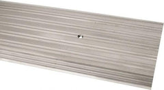 Pemko - 36" Long x 7" Wide x 1/2" High, Saddle Threshold - Mill Finish Aluminum - All Tool & Supply