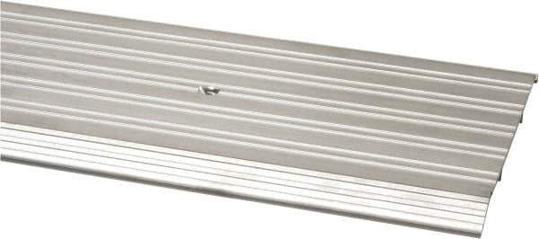 Pemko - 48" Long x 7" Wide x 1/2" High, Saddle Threshold - Mill Finish Aluminum - All Tool & Supply