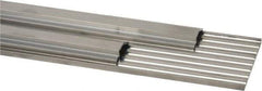 Pemko - 48" Long x 6-3/4" Wide x 1/2" High, Saddle Threshold - Mill Finish Aluminum - All Tool & Supply