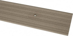 Pemko - 48" Long x 5" Wide x 1/2" High, Saddle Threshold - Gray PemKote Skid Resistant Surface - All Tool & Supply