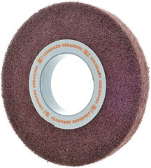 Standard Abrasives - 8" Diam Aluminum Oxide Unmounted Flap Wheel - 3" Hole, 1" Wide, Density 7, Nonwoven, Medium Grade, 3,200 Max RPM - All Tool & Supply