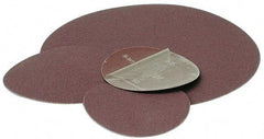 Standard Abrasives - 12" Diam, 40 Grit Aluminum Oxide Adhesive PSA Disc - Coarse Grade, Purple, Cloth Backing, Flexible, Use with Random Orbital Sanders - All Tool & Supply