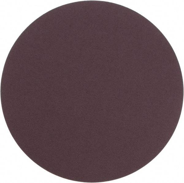 Standard Abrasives - 12" Diam, 80 Grit Aluminum Oxide Adhesive PSA Disc - Medium Grade, Purple, Cloth Backing, Flexible, Use with Random Orbital Sanders - All Tool & Supply