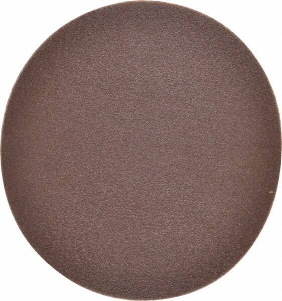 Made in USA - 4" Diam, 120 Grit Aluminum Oxide PSA Disc - Exact Industrial Supply