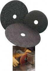 Standard Abrasives - 5" Diam 7/8" Hole 60 Grit Fiber Disc - Medium Grade, Zirconia Alumina, 18,000 Max RPM - All Tool & Supply