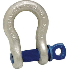 Campbell - Shackles Nominal Chain Size: 1-3/8 Load Limit (Ton): 13.50 - All Tool & Supply