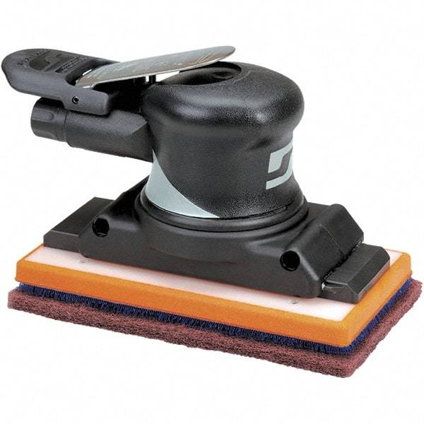 Dynabrade - 0.3 hp Inline Finishing Sander - 18 CFM Air Consumption, 6.21 bar Air Pressure, 1/4 NPT Inlet - All Tool & Supply