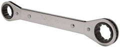 Lang - 13/16" x 7/8" 12 Point Ratcheting Box Wrench - Double End, 9-1/4" OAL, Steel - All Tool & Supply