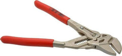 Knipex - 7" OAL, Pipe Wrench Tongue & Groove Pliers - Smooth Smooth Jaws, Standard Head - All Tool & Supply