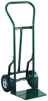 Shovel Nose Fright, Dock and Warehouse 900 lb Capacity Hand Truck - 1- 1/4" Tubular steel frame robotically welded - 1/4" High strength tapered steel base plate -- 10" Solid Rubber wheels - All Tool & Supply