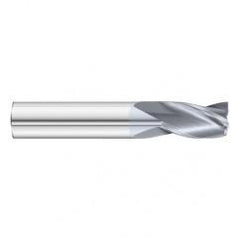 7/8 Dia. x 4 Overall Length 3-Flute Square End Solid Carbide SE End Mill-Round Shank-Center Cut-TiCN - All Tool & Supply