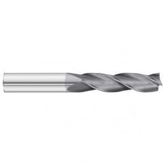 3/4 Dia. x 5 Overall Length 3-Flute Square End Solid Carbide SE End Mill-Round Shank-Center Cut-TiAlN - All Tool & Supply